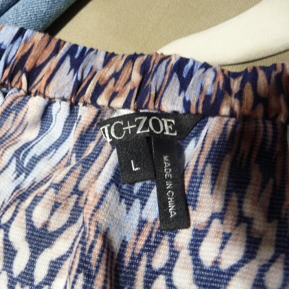 NIC+ZOE FAUX WRAP SKIRT LARGE - Picture 10 of 12